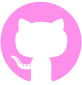 A pink version of the GitHub octocat logo