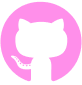 A pink version of the GitHub octocat logo