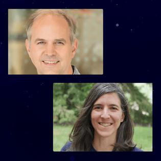 A combo image of Doug Harris and Chrissy Wainwright